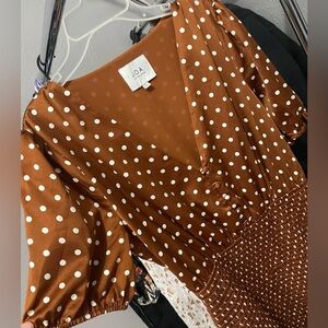 Brown dress